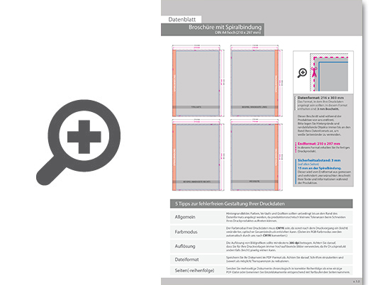 Product Bild abizeitung_mit_metall-spiralbindung__endformat_din_a4__212-seitig